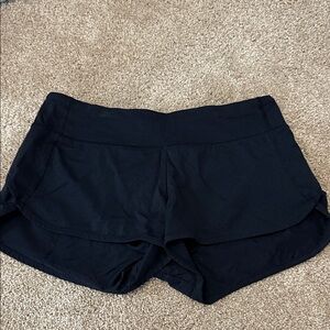 Lululemon Athletica Black Athletic Shorts